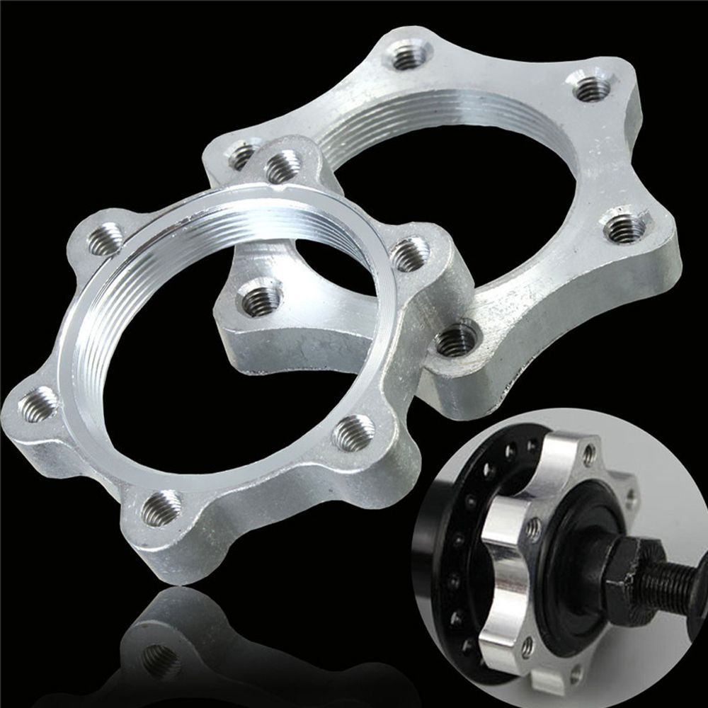 Đĩa Phanh Xe Đạp Leo Núi 6 Bu Lông Bằng Nhôm Kích Thước 44mm / 48mm Chất Lượng Cao