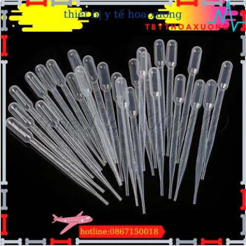 [Combo 300 ống ] Pipet 5ml,Pipet Nhựa 5ml, Ống hút Nhỏ Giọt