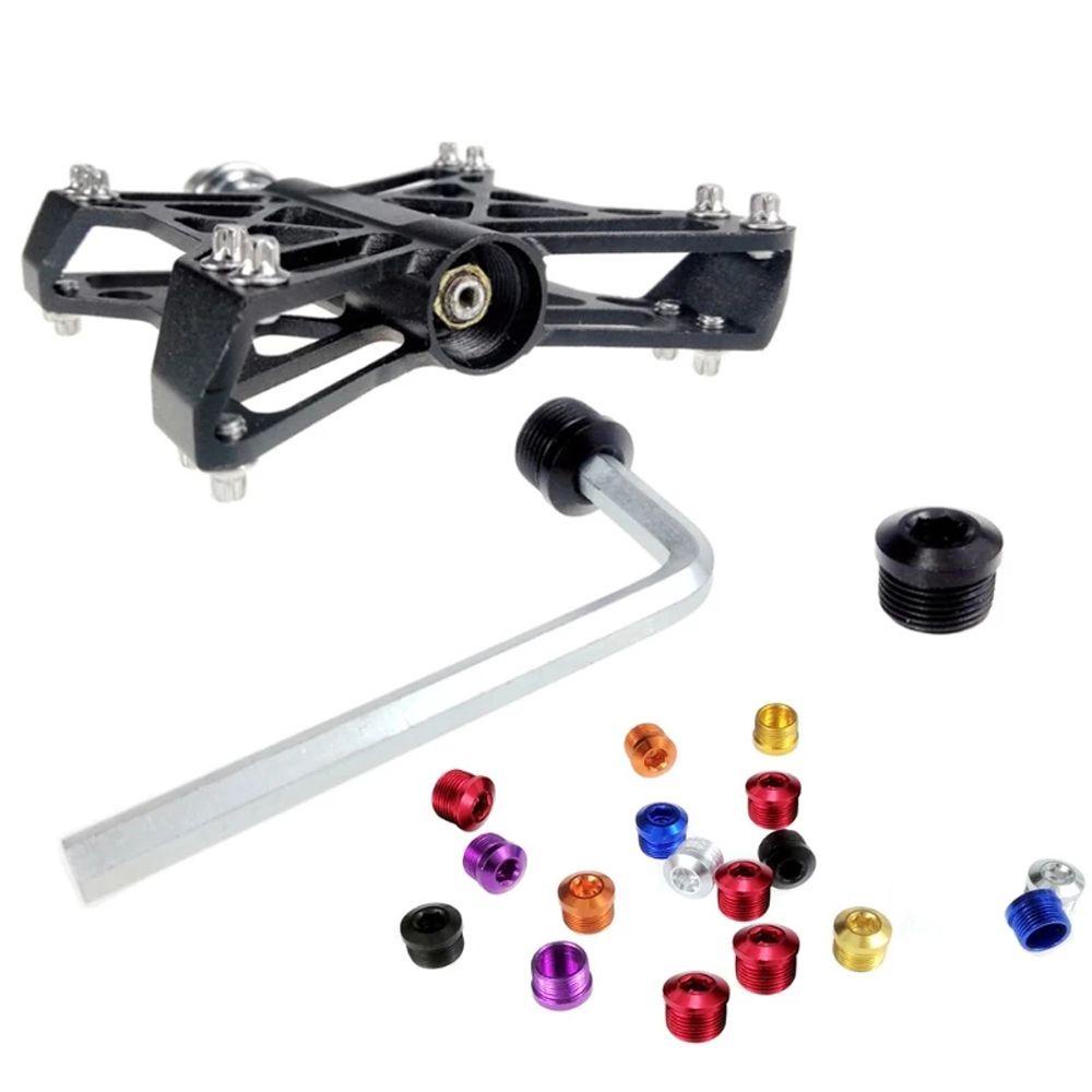 Vỏ Bọc Bàn Đạp Xe Đạp CNC Bằng Hợp Kim Nhôm Nhiều Màu Chống Bụi