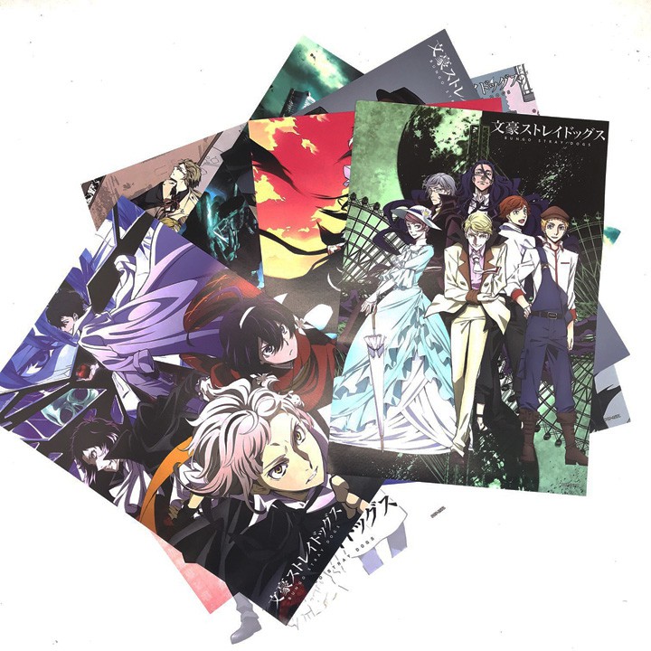 Bộ Poster Bungou Stray Dogs