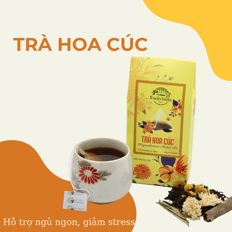 Trà hoa cúc túi lọc Kim tự tháp | BigBuy360 - bigbuy360.vn