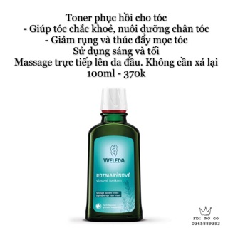 Tinh chất dưỡng tóc chống rụng Alpecin và Weleda