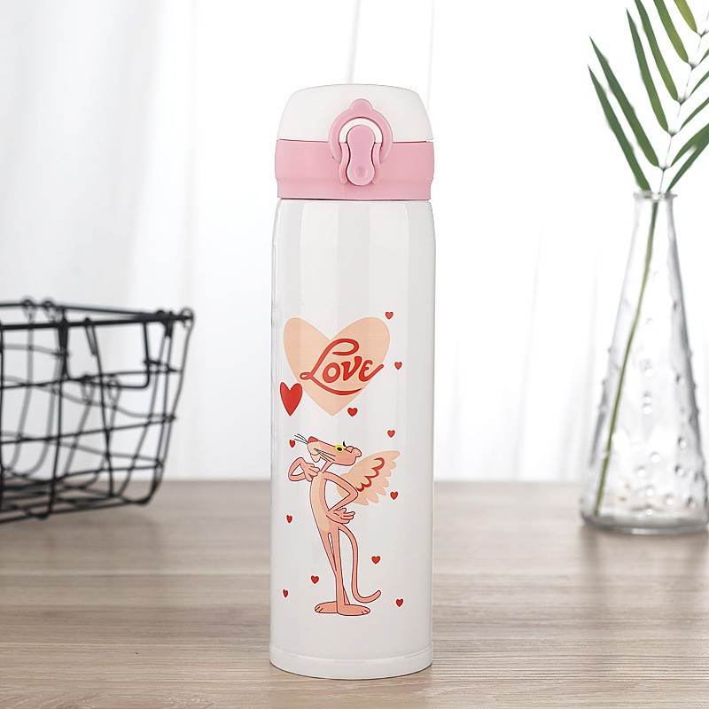 Bình nước giữ nhiệt hoạt hình 500ml - BX0292