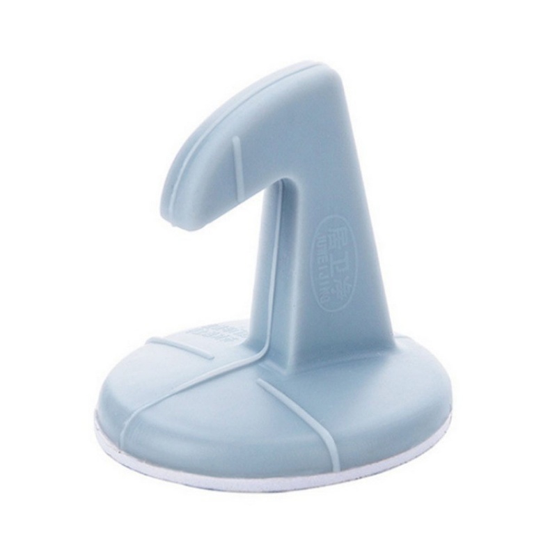 FENDER Miếng Chặn Cửa Bằng Silicone Tự Dính Chống Va Đập Kèm Móc Tiện Dụng