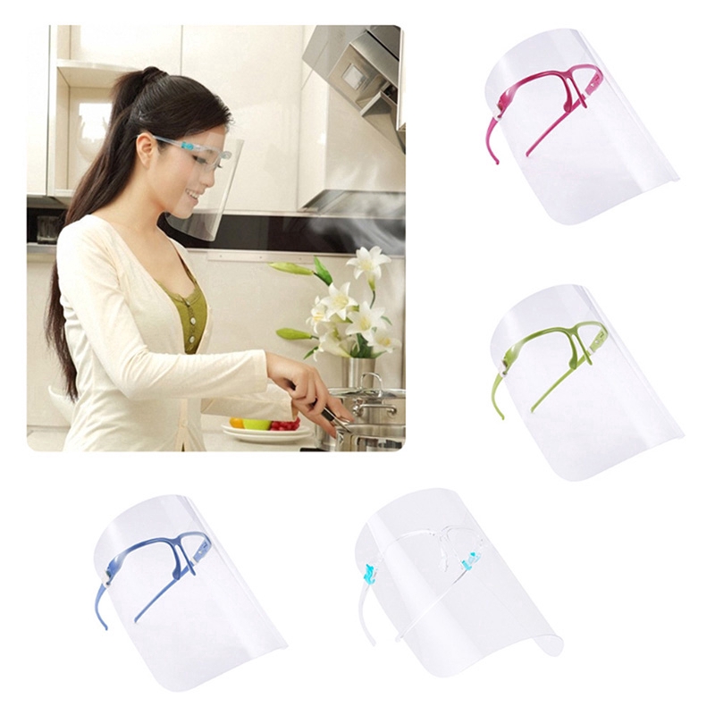 (Hàng Mới Về) Mặt Nạ Chống Sương Mù Chống Văng Dầu Bằng Nhựa Trong Suốt