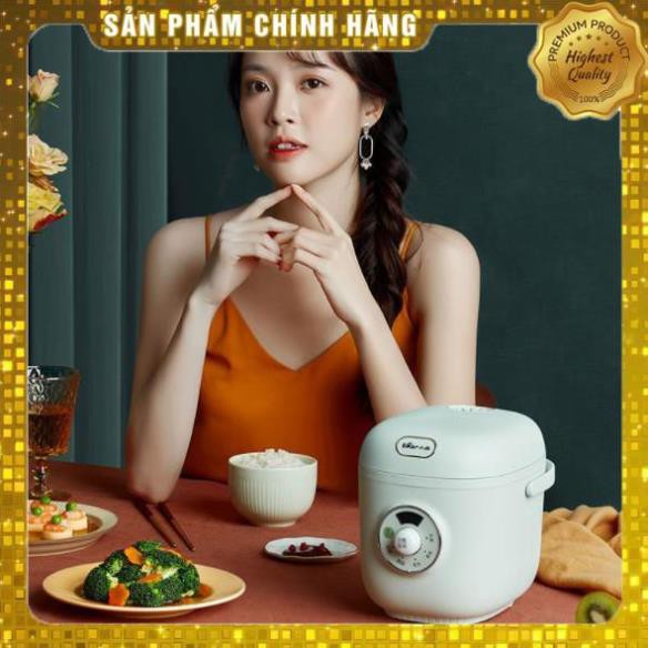 Nồi cơm điện Bear DFB-B12R1, dùng để nấu cơm, hâm nóng, hầm thức ăn, dung tích 1.2 lít