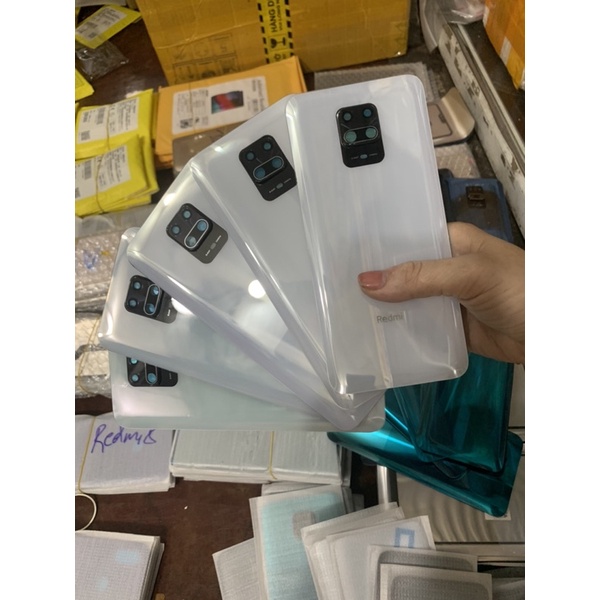 Nắp Lưng Xiaomi Redmi note 9S/ Redmi 9S/ note 9 pro có kính cam