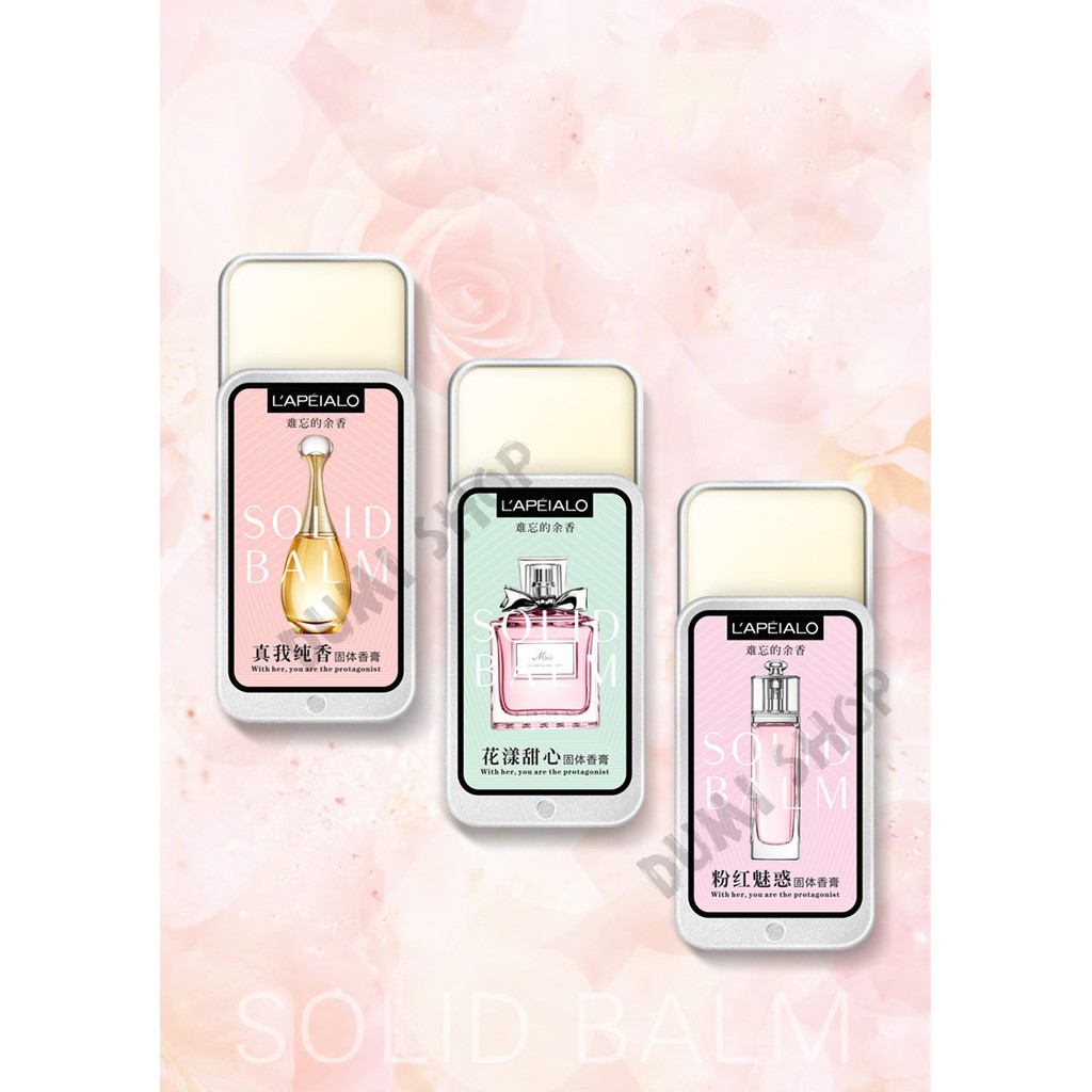 Hộp 3 nước hoa sáp LAPEIALO hàng nội địa Trung cực xịn - nước hoa khô | BigBuy360 - bigbuy360.vn