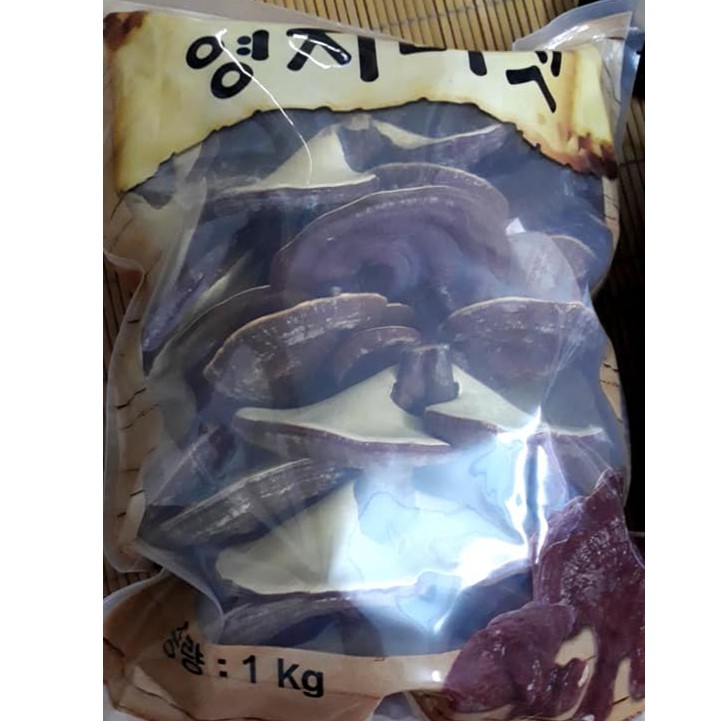 GIÁ SỐC: 1KG NẤM LINH CHI BAO TỬ VÀNG CHANH CAO CẤP HÀN QUỐC