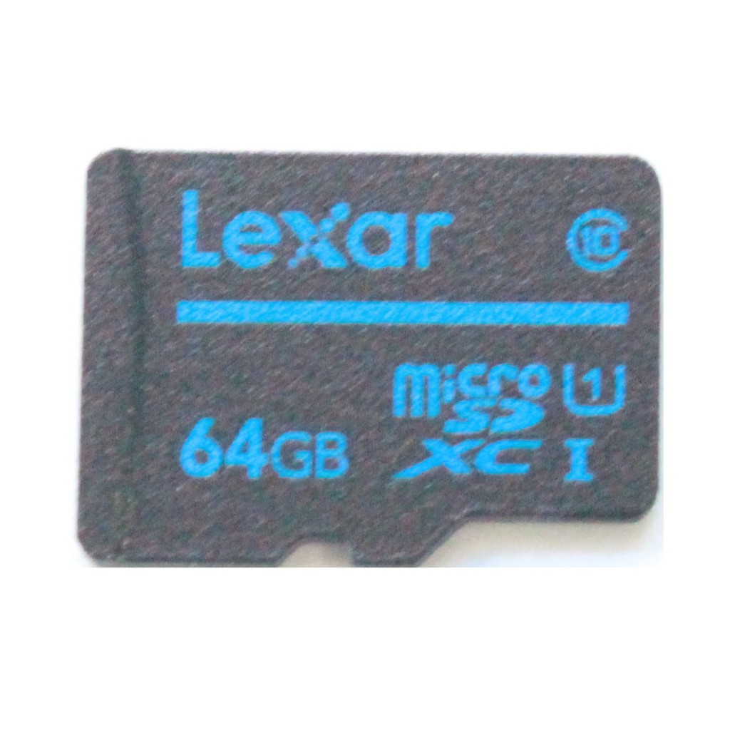 Thẻ nhớ MicroSDXC Lexar 64GB Class 10 U1 100Mb/s (Xanh)