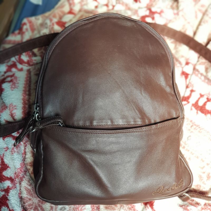 BALO DA DÊ CHẤT ĐẸP MỀM, LOGO THÊU TRÊN DA