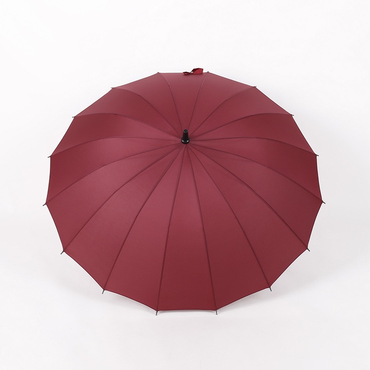 Ô dù Chống Gió 16 Xương Màu Sắc Cầu Vồng Phong Cách Doanh Nhân