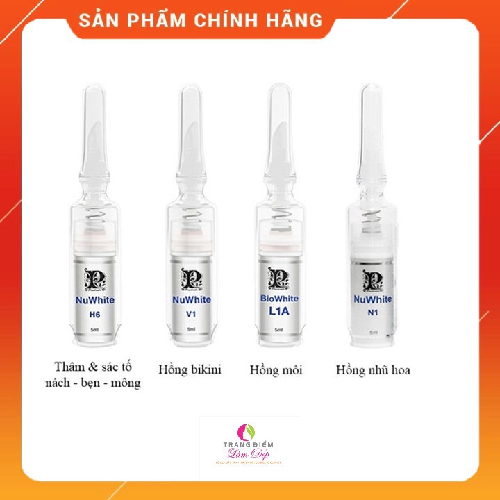 Nuwhite kem  Hồng Nhũ Hoa, Hồng môi, Hồng Bikini, Xoá Thâm Nách, Bẹn Chính hãng 100%