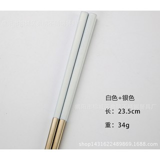 10 đôi đũa inox cao cấp khắc hoa văn