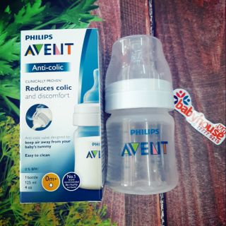 Bình sữa philips avent anti-colic 125ml mẫu mới 2019