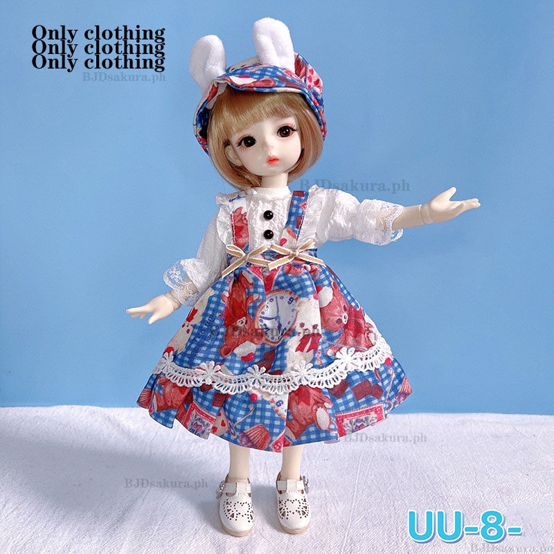 Bộ Đầm Thời Trang Mùa Hè Dành Cho Búp Bê BJD 1/6 30 cm