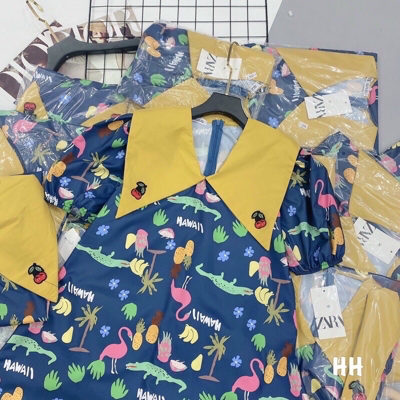 ĐẦM BABYDOLL CỔ NHỌN