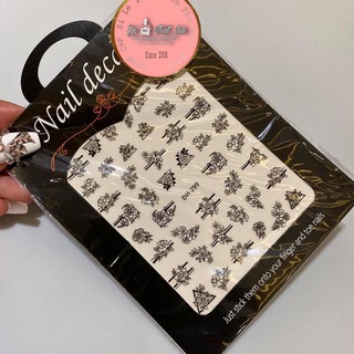 Sticker hoa dán móng nails mẫu mới về