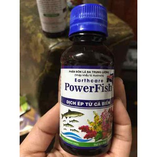 Phân bón Dịch Cá PowerFish 100ml – Dịch Ép Từ Cá Biển Giúp cây trái xanh tốt, tăng hương sắc và mùi vị thơm ngon