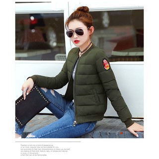 Áo phao nữ dáng bo siêu ấm