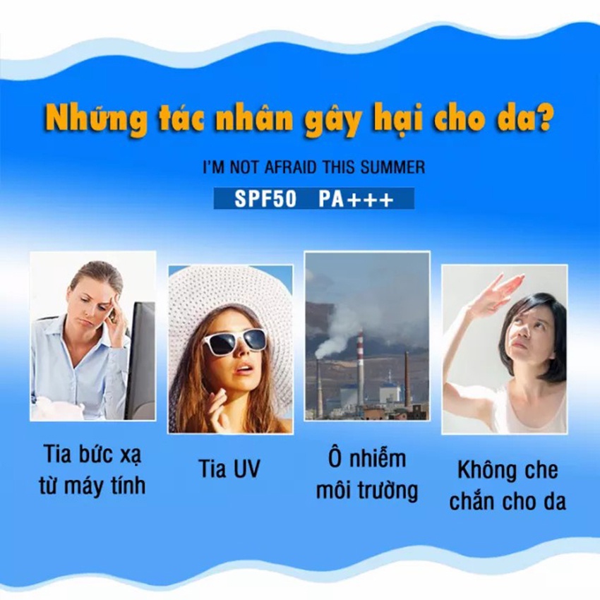 Kem Chống Nắng Toàn Thân Lameila 55ML,SPF=50 PA++,Kem Không Trôi Ngay Cả Ở Trong Nước.Bảo Vệ Da,Dưỡng Ẩm.