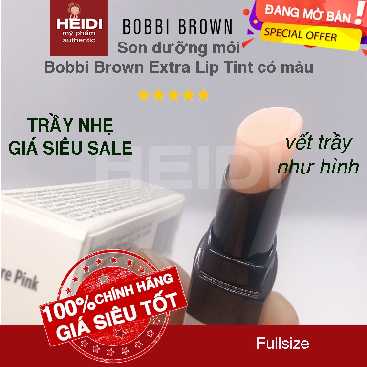 [Hàng showroom bị trầy] Son dưỡng môi Bobbi Brown Extra Lip Tint có màu | BigBuy360 - bigbuy360.vn