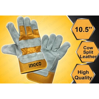 Mua ĐỒ NGHỀ INGCO Găng tay vải da HGVC01 (Cam kết Chính Hãng 100%)