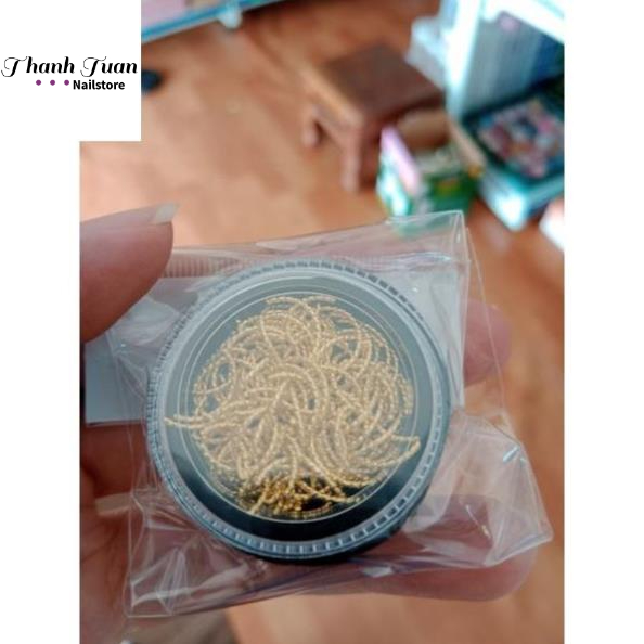 Hũ phụ kiện gắn móng, trang trí móng, phụ kiện làm nail  - Phụ kiện đồ nail