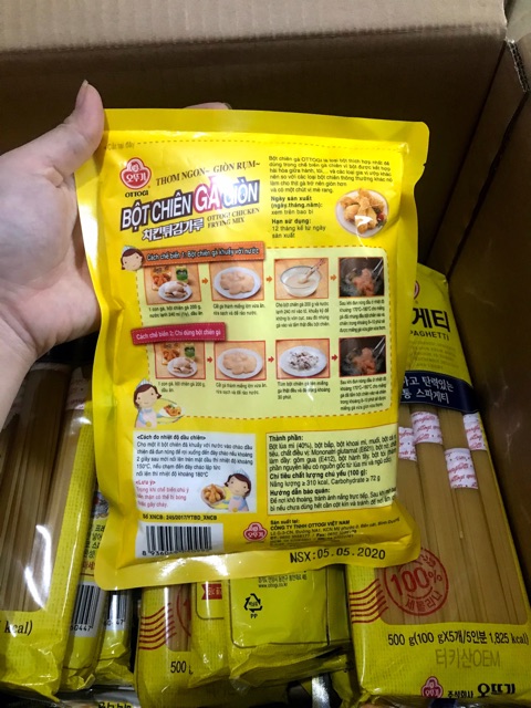 Bột Chiên Gà Giòn Ottogi Hàn Quốc 500g