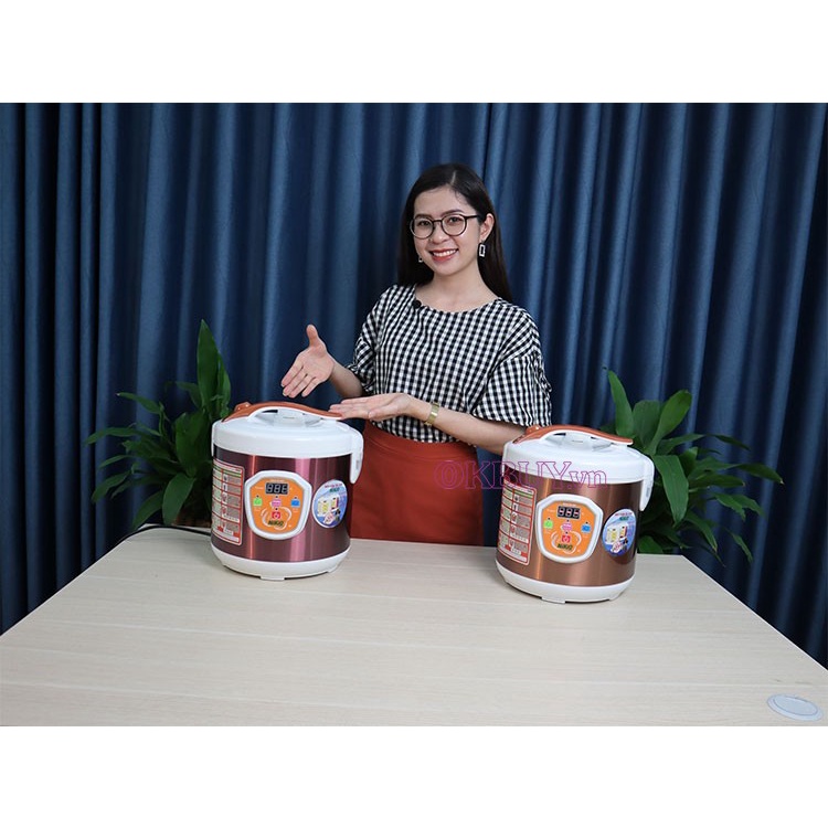 Nồi Làm Tỏi Đen Tùy Chỉnh Nhật Bản Nikio NK-686 - Làm được 2kg tỏi đen - Chính Hãng - Cao Cấp - Màu Vàng Gold