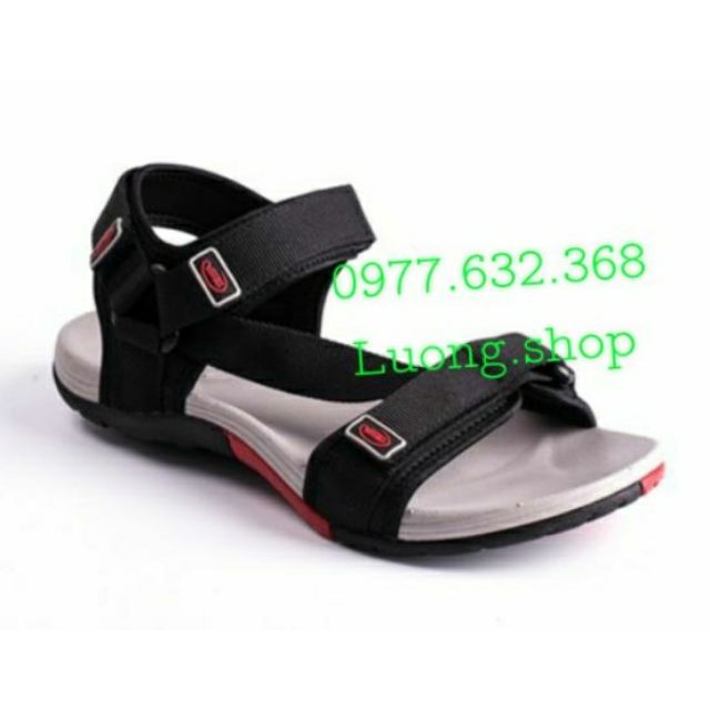 Sandal vento nam nữ- Đen, xám NV 4538 (size 36-42)