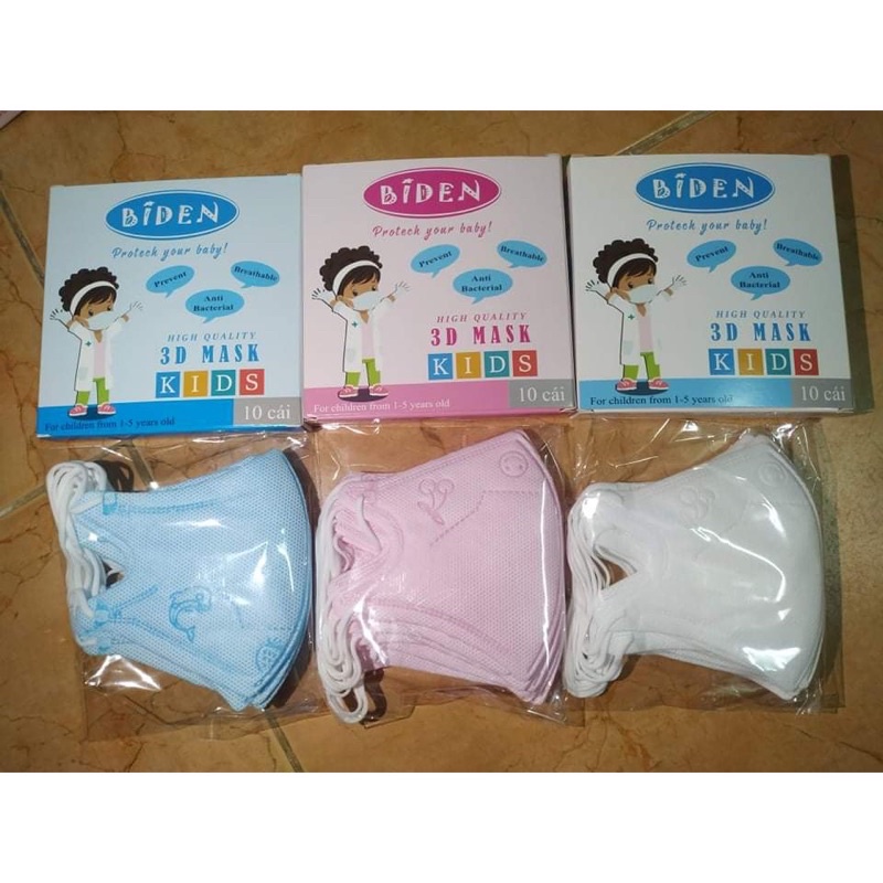 khẩu trang biden trẻ em