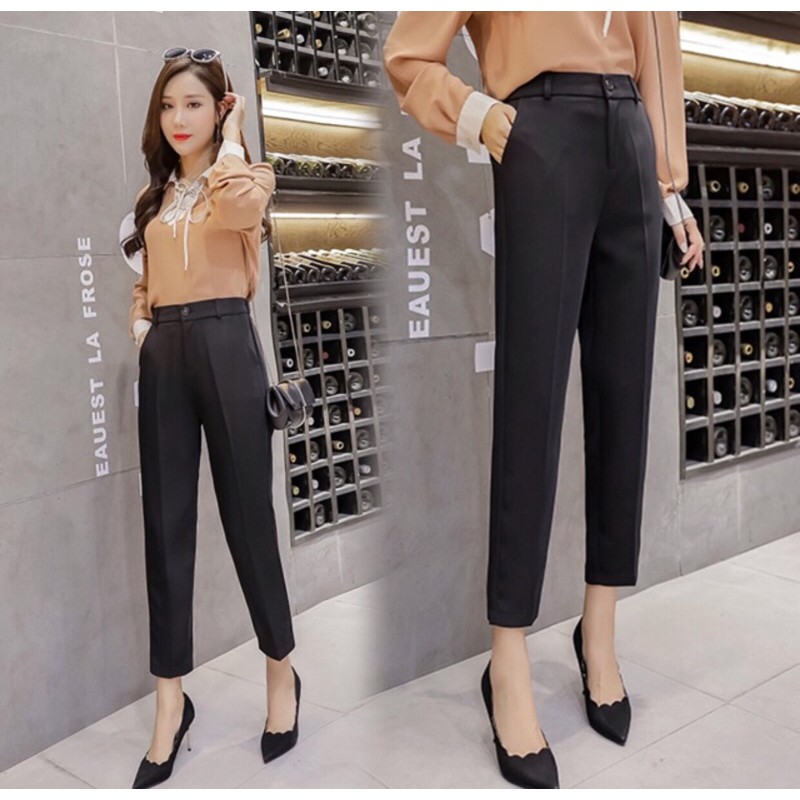 [Mã FAMAYWA giảm 10K đơn 50K] 💕Quần Baggy Tây Dáng Đứng Công Sở💕 | BigBuy360 - bigbuy360.vn