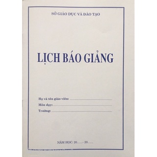 Lịch Báo Giảng Cấp 2,3