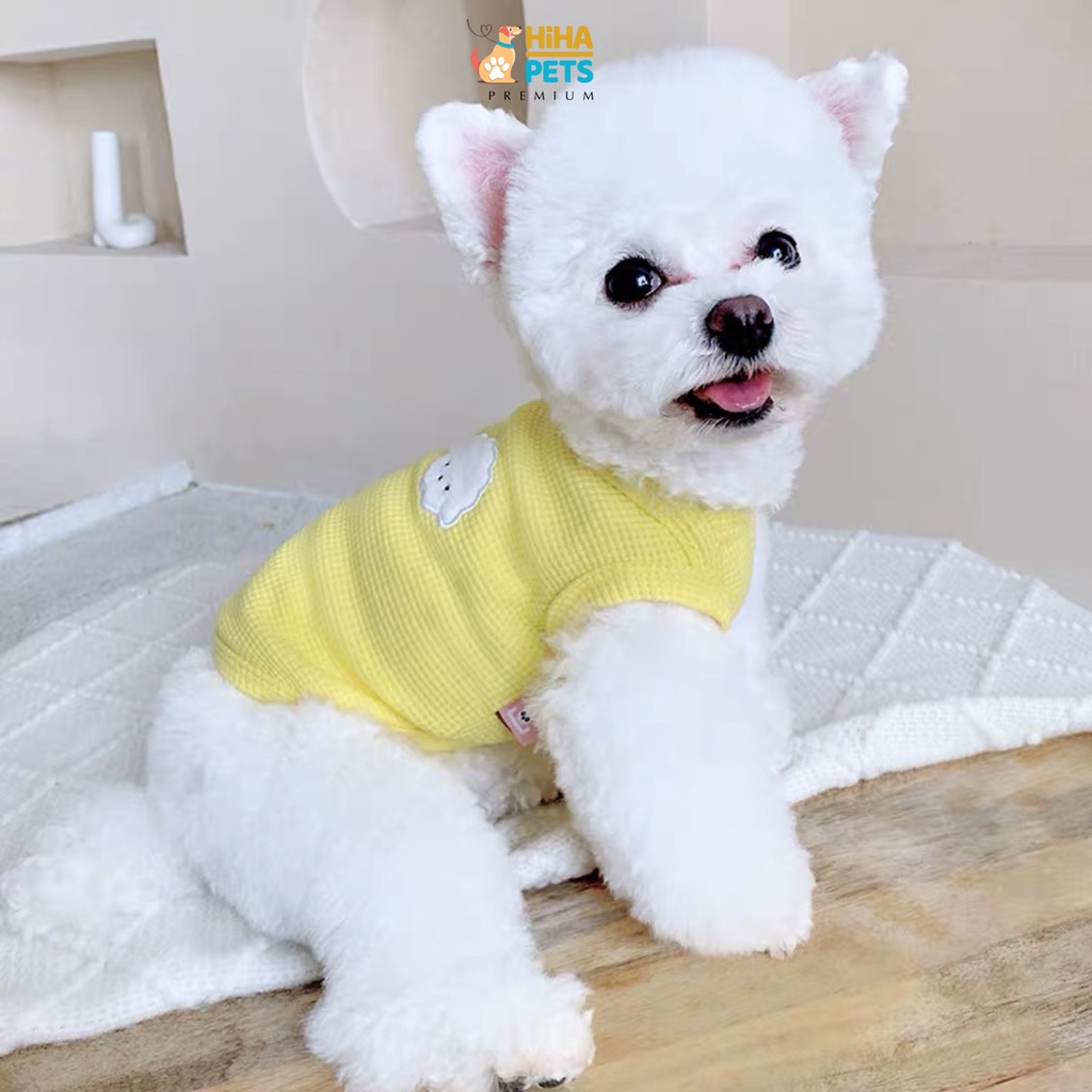 Áo Thun Cho Cún Mèo Mát Mẻ Dễ Thương Thun Cotton 100% Quần Áo Thú Cưng Cao Cấp Nhất Của Hiha Pets Việt Nam.