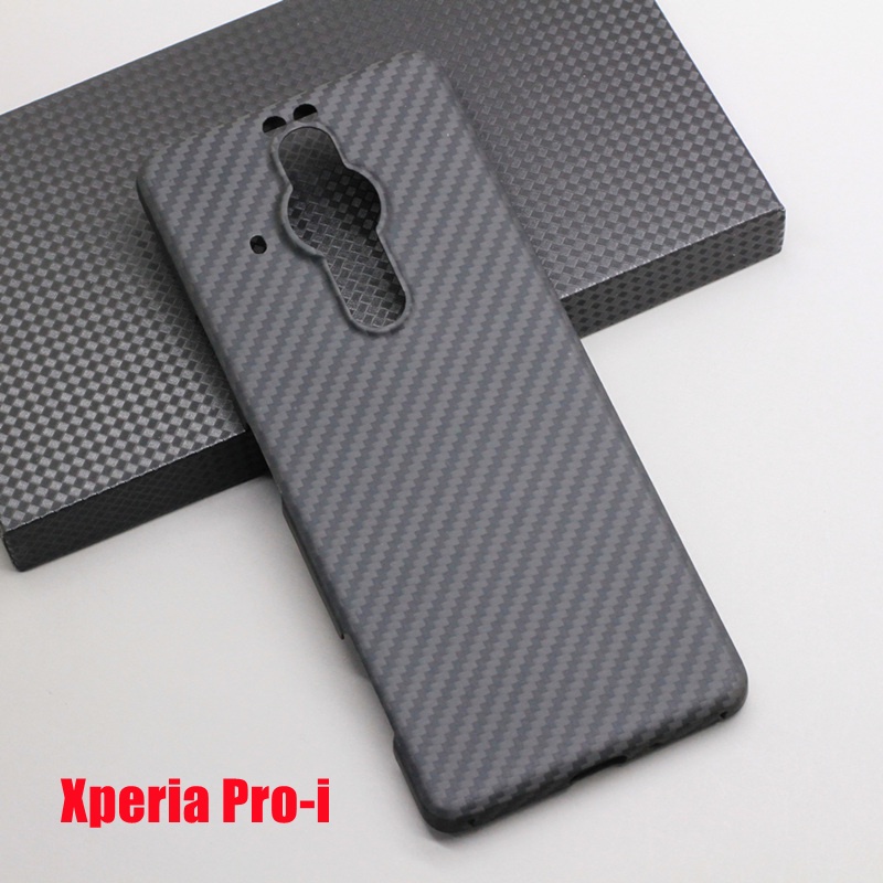 Ốp Điện Thoại Sợi Carbon Siêu Mỏng Cho Sony Xperia 1 III 5 II 10 III 1-IV Pro-i