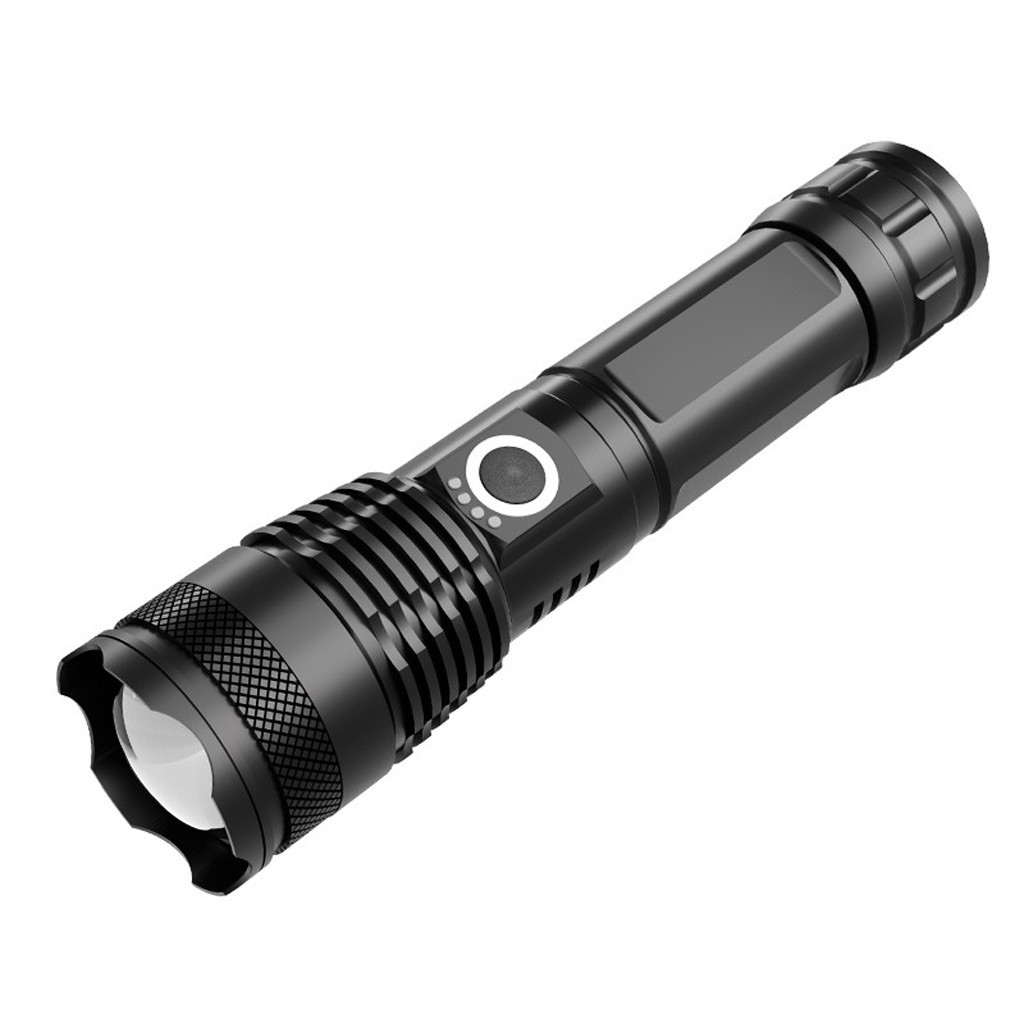 ✪Gustavoo✪ LED Zoom Flashlight XHP70 Torch USB Rechargeable Waterproof Lamp Ultra Bright