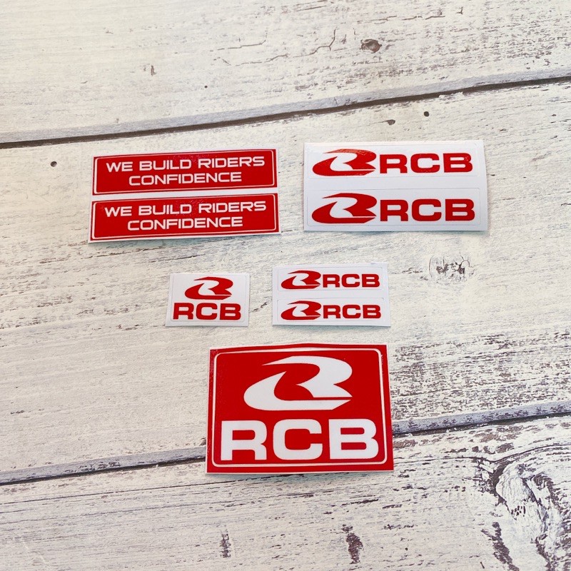 Decal tem dán trang trí xe máy tổng hợp mẫu Racing Boy RCB siêu ngầu, siêu chất