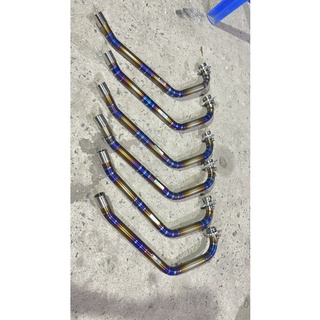 Cổ titan real gắn pô zin Rai Fi + Satria 32 ful