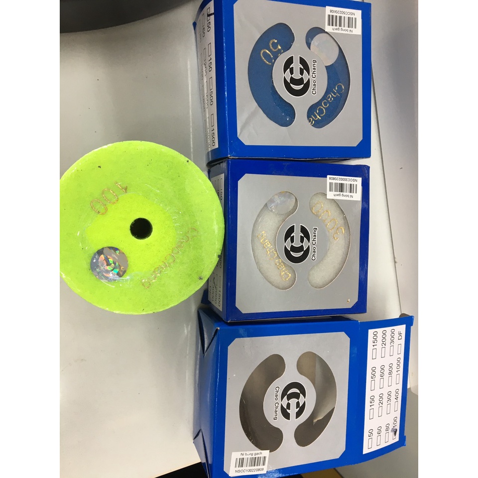 Nỉ đánh bóng Chao Chang 50 / 100 / 150 / 200 / 300 / 400 / 500 / 600 / 800 / 1000 / 1500 / 2000 / 3000 - Nỉ mài