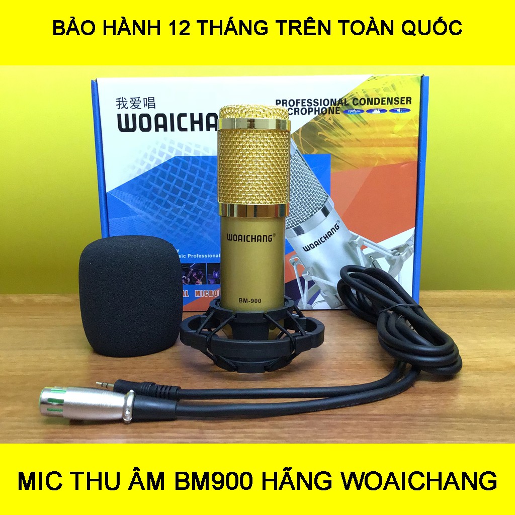 Mic Thu Âm BM900 Hãng WOAICHANG - Giá Rẻ