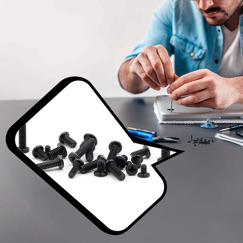 Set 500 ốc vít mini 18 loại dùng sửa chữa máy tính / laptop / đồng hồ đa năng