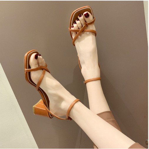Dép cao gót dây mảnh G026