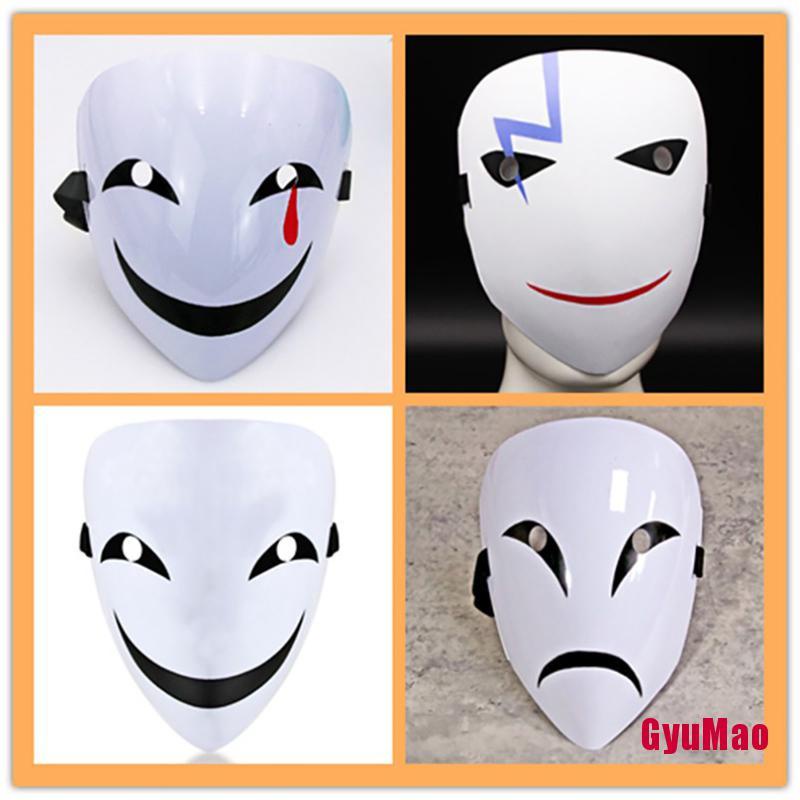 Mặt Nạ Hiruko Trắng Đen Hóa Trang Nhân Vật Hiruko Làm Phụ Kiện Hóa Trang Halloween