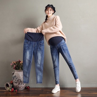 Quần jean bầu - quần bò bầu