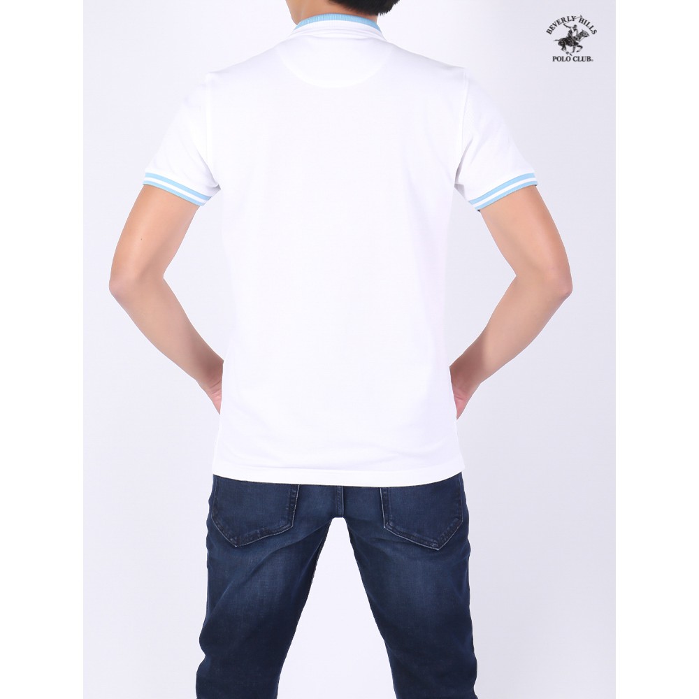 Beverly Hills Polo Club - Áo polo Ngắn tay Nam Classic ĐỎ ĐẬM DBK - BHPC MAPN0081