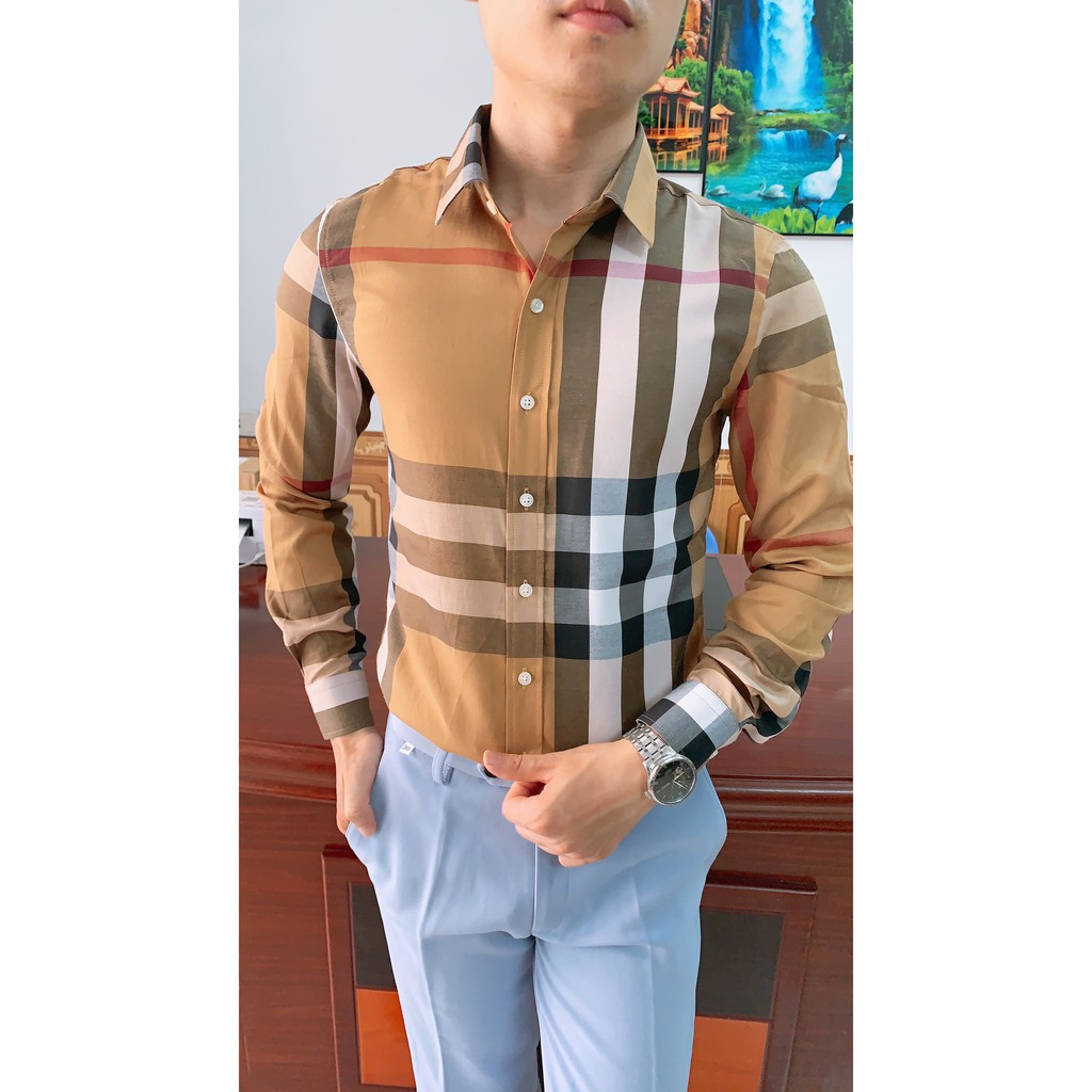 Áo sơ mi nam caro CAO CẤP (ẢNH THẬT) #8