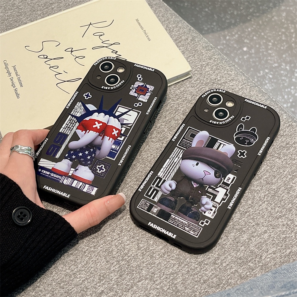 Ốp Lưng Hình Con Thỏ Cho Huawei Mate 30 40 Pro P30 P40 Pro Nova 7 7SE