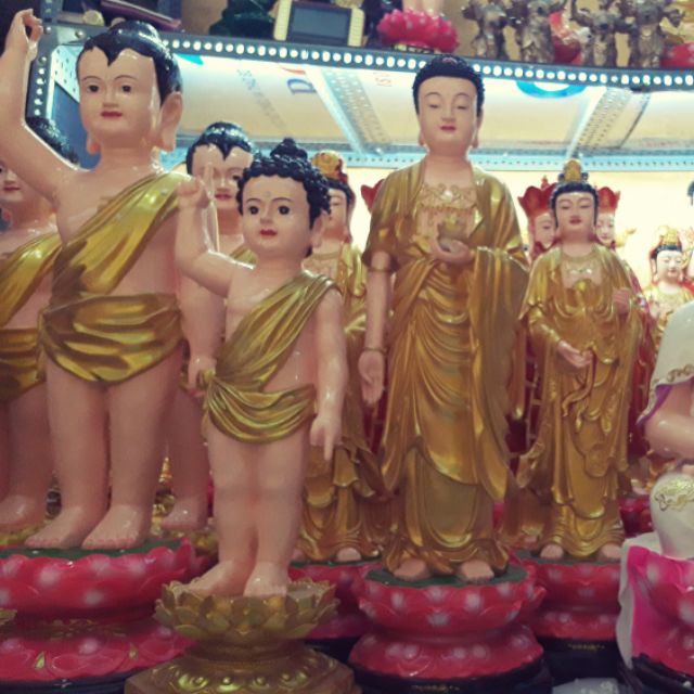 Tượng phật Đản sanh cao 60cm