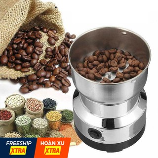 Máy xay hạt đa năng mini, xay hạt tiêu, xay cà phê, xay ngũ cốc, công suất 150W say siêu mịn